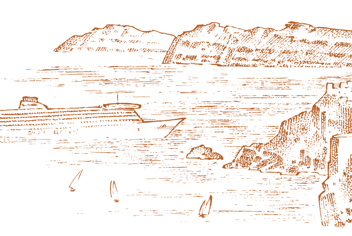 Seaside Coast Sketch